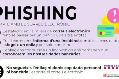 Jordi Cortasa, de la Unitat d’Atenció al Ciutadà de los Mossos.