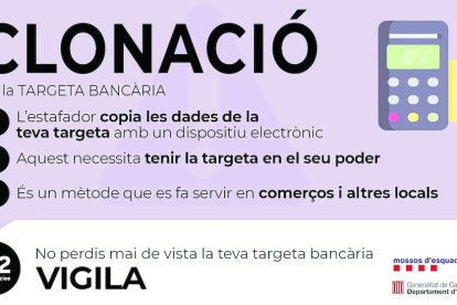 Jordi Cortasa, de la Unitat d’Atenció al Ciutadà de los Mossos.