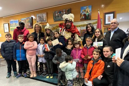 La patge reial, dimarts al Parc de Nadal de les Borges.