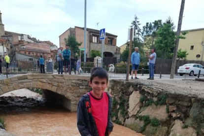 El caudal del río Gorg aumentó a su paso por l'Albi.