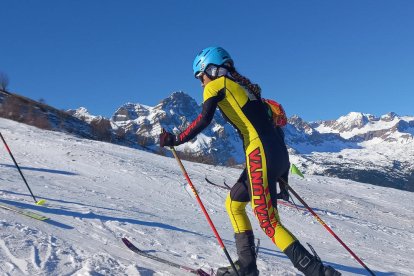 La Copa de España esprint de Beret reunió ayer a más de un centenar de fondistas.
