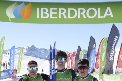 La Copa de España esprint de Beret reunió ayer a más de un centenar de fondistas.