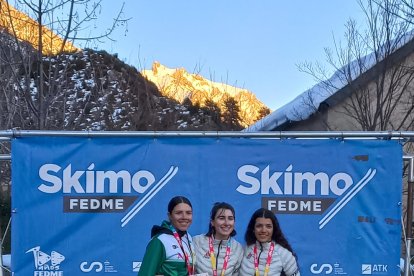 La Copa de España esprint de Beret reunió ayer a más de un centenar de fondistas.