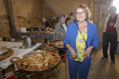 El edificio del Sindicato de César Martinell de Sant Guim de Freixenet acogió el concurso de arroces.