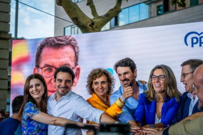 La CUP optó por comenzar la campaña en La Seu d’Urgell.