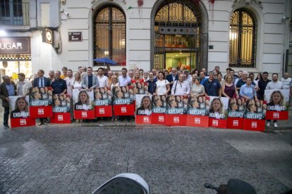La CUP optó por comenzar la campaña en La Seu d’Urgell.