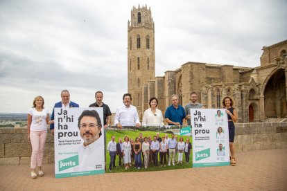 La CUP optó por comenzar la campaña en La Seu d’Urgell.