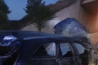 Estat en el qual va quedar el vehicle.