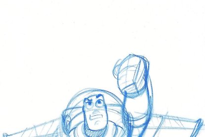 La exposición cuenta con 30 maquetas, 110 ilustraciones y 5 audiovisuales sobre la creación de los personajes de Pixar.