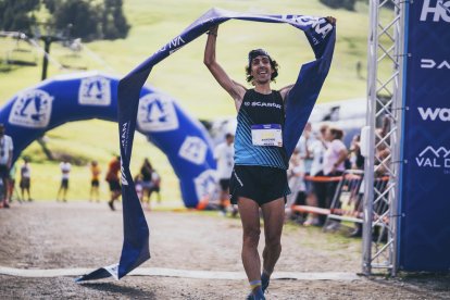 Momento de la salida de las Sky en el Pla de Beret.