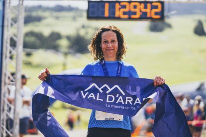 Momento de la salida de las Sky en el Pla de Beret.