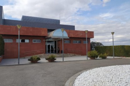 Punto de acceso de las instalaciones del club.