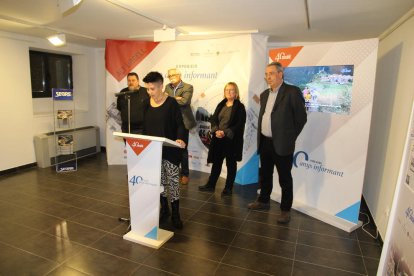 La corresponsal de SEGRE en el Alt Urgell, Cynthia Sans