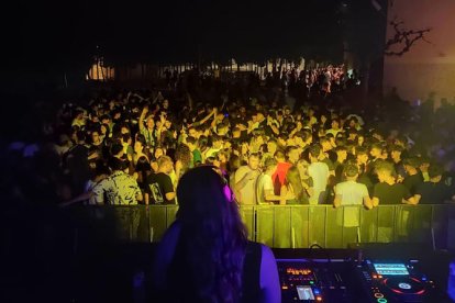 Arbeca acogió un concierto la noche del domingo.