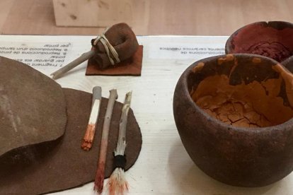 Material gràfic sobre jaciments prehistòrics de la Noguera.