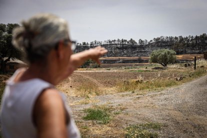 Una veïna de Castellar de la Ribera: 