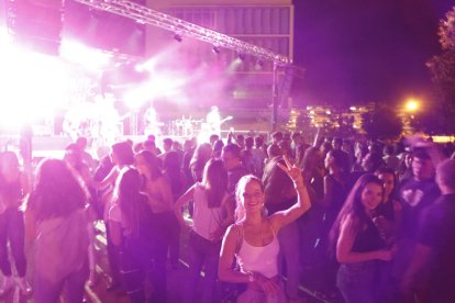 Imatge de la festa al campus de Cappont.