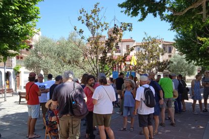La marcha lenta recorrió toda la ciudad generando problemas de tráfico en varios puntos como la avenida de l’Excèrcit o la plaza Europa.