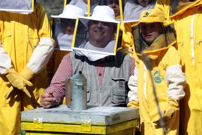 Trasladan 20.000 abejas al Solsonès desde Viladecans para salvarlas