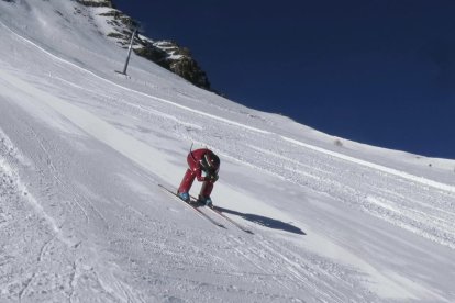L’esquiadora de Bellver de Cerdanya Marta Visa.