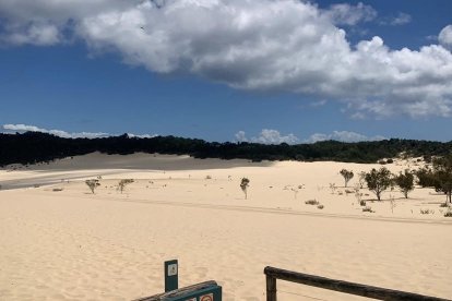 Desert a l'illa de Moreton.