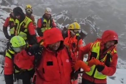 Operació a Certascan per rescatar tres excursionistes, dos amb hipotèrmia greu