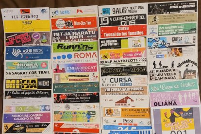 Iván Suárez muestra su felicidad tras concluir la maratón de Lleida en octubre pasado.