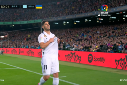 La celebración de Asensio