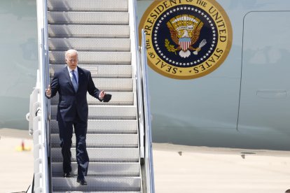 El rei Felip VI rep Biden a Madrid per a la cimera de l'OTAN