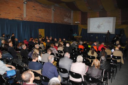 La planta de compostatge construïda per ramaders d’Alcarràs.