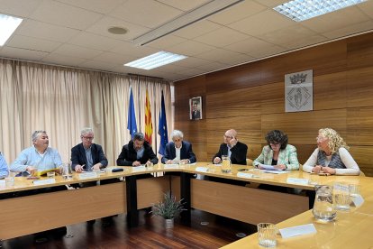 La junta de explotación del Segre se reunió ayer en Mollerussa.