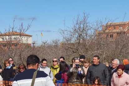 Alguns dels assistents al Mercat del Tastet de Vilaller.