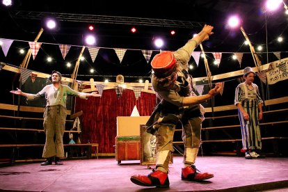 El show ‘A Cuadros’ de Vagalume Teatro, una de las propuestas del sábado en el marco del Esbaiola’t.