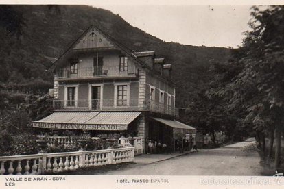 El antiguo hotel Franco-Español de Les, ahora una casa privada.