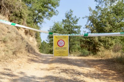Tancament a la Baronia de Rialb pel risc d'incendi