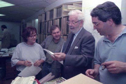Berlanga, posando para la entrevista del dominical.
