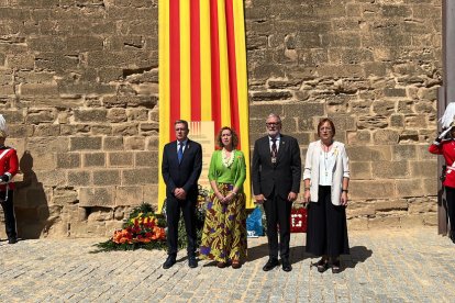 La Seu Vella s'omple amb l'acte institucional unitari de la Diada