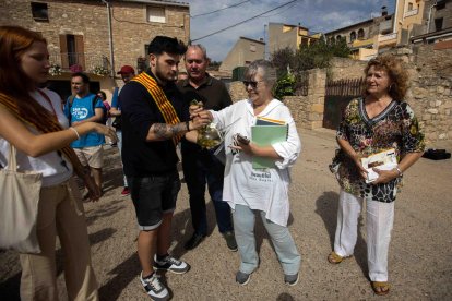 Nombrós públic va seguir ahir els actes de la Fira de Fulleda sobre la figura d’Agustina d’Aragó.