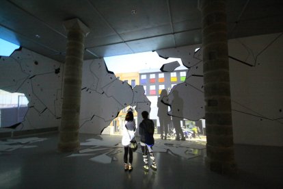 Una imatge del Centre d'Art La Panera de Lleida