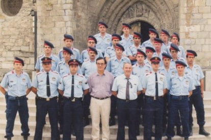 El llavors president de la Generalitat, Jordi Pujol, va ser l’encarregat d’inaugurar la comissaria.