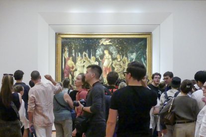 Botticelli. Els quadres del pintor italià són uns dels reclams més populars de la Galleria degli Uffizi de Florència.