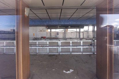 Estado actual de la discoteca Big Ben de Golmés.