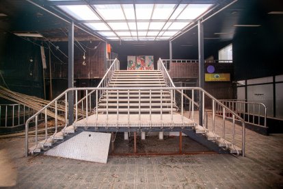 Estado actual de la discoteca Big Ben de Golmés.