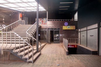 Estado actual de la discoteca Big Ben de Golmés.