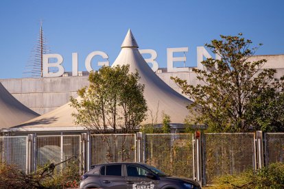 Estado actual de la discoteca Big Ben de Golmés.