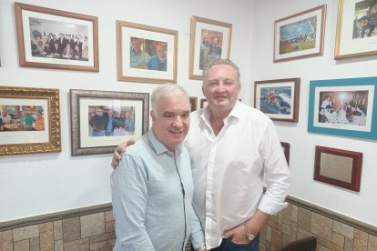 Benito Gili amb Pereira.