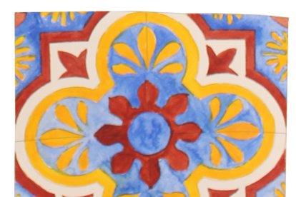 a escala. Les làmines de Casa Melcior són una reproducció a escala de les autèntiques, del pis de Sandoway.