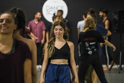 classe . Un moment de la classe de la Sandra Egido i la Carla Cervantes a Lleida.