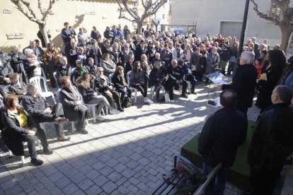 homenatge. Acte en record dels veïns de Serós que van patir la repressió nazi.