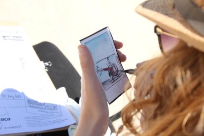 Linyola. La Fira de la Camamilla, sota l’atenta mirada dels USK Lleida.